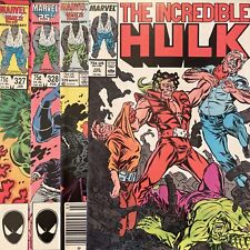 Incredible Hulk #327 328 329 & 330 (Marvel) Milgrom McFarlane Lot Of 4 Comics
