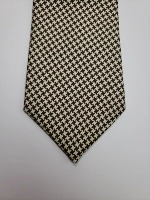 Lauren Ralph Lauren Beige Geometric Tie - Image 1 of 4