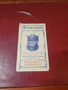 The Alaska Freezer Company Verkaufsprospekt / Buchanan HDW. Co. Richfield, N.Y./1124 - Bild 1 von 10