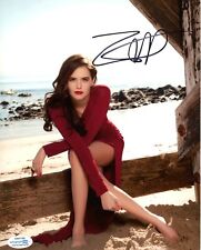 Zoey Deutch Sexy Autographed Signed 8x10 Photo ACOA