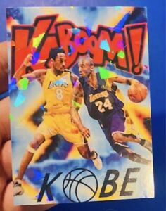 Kobe Bryant  Dual Number Holo Cracked IcE KABOOM! Dynasty Collectibles-