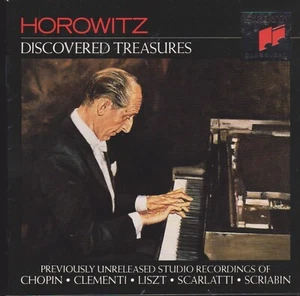 VLADIMIR HOROWITZ CD: "DISCOVERED TREASURES" 1962-1972 COMPILATION 1992 - Picture 1 of 2