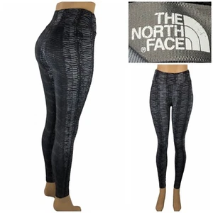 The North Face Damen XS Leggings bedruckte Papierhose CYP3 grau Polyester gebraucht, in einwandfreiem Zustand - Bild 1 von 12