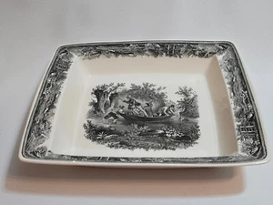 Große Servier Schale Platte Villeroy & Boch V&B Artemis Jagd 29x25x7 cm - Bild 1 von 6