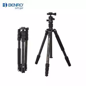 Benro C1682TB0 supporto per fotocamera treppiede in fibra di carbonio monopiede flessibile per DSLR - Foto 1 di 7