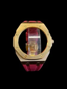G-Shock AP Style bands GOLD Watch case fits GA2100 - Picture 1 of 7