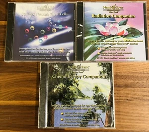 Lot of 3 Hemi-Sync Journey Through The T-Cells Radiation Chemotherapy CD NEW - Picture 1 of 2