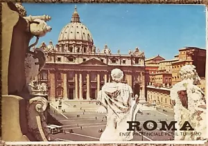 Vintage Roma Ente Provinciale Per il Turismo Map 1979 - Picture 1 of 6