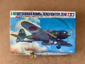 TAMIYA KIT MAQUETTE MITSUBISHI A6M5C ZEROFIGHTER 1/48 EN BOITE CHA - Bild 1 von 3