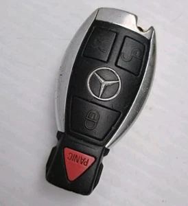 OEM MERCEDES-BENZ GENUINO 4 BOTONES MANDO A DISTANCIA INTELIGENTE LLAVERO FCC: IYZDC12K - Imagen 1 de 3