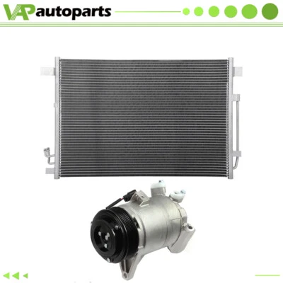 Conjunto de refrigeración de condensador y compresor de CA para Nissan Quest 2011-2015 Foto 1 de 4