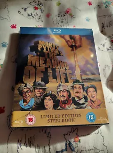 MONTY PYTHON'S THE MEANING OF LIFE BLU-RAY LIMITED EDITION STEELBOOK - Picture 1 of 4