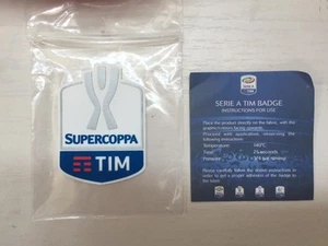 FW16 stilscreen Final 2016 Cup Supercup Tim Patch Badge Juventus Milan Juve - Picture 1 of 1