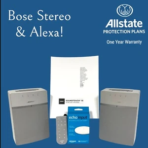 ✅ Bose SoundTouch 10 White Wireless Speaker System, ALEXA Stereo Pair, Warranty - Picture 1 of 7