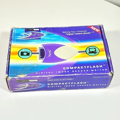 CardPort SWIFT Compact Flash SERIAL DIGITAL IMAGE READER-WRITER Vintage PC Tech - Bild 1 von 4