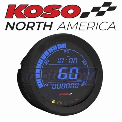 Koso 4in. Speedometer Gauge for 2011-2013 Harley Davidson FLTRU Road Glide bp - Image 1 of 4