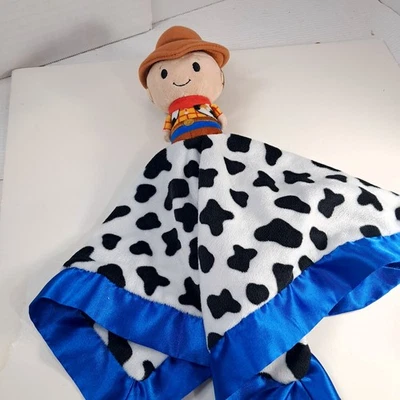 Hallmark Itty Bittys Disney Toy Story Woody Lovey Security Blanket Satin plush - Image 1 of 4
