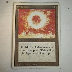 1 x Sol Ring - Revised Edition - Heavy Play - MTG - Picture 1 of 2