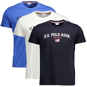 U.S. POLO ASSN. T-shirt Uomo sport casual logo Mick 100% Cotone scelta colori in - Picture 1 of 10