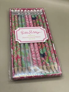 Matite Lilly Pulitzer set di 10 modelli assortiti NUOVE - Foto 1 di 2