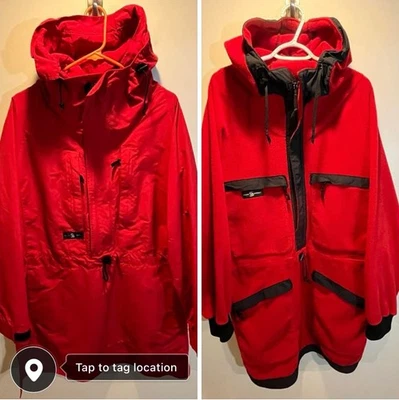 Vintage Steger Designs Anorak & Fleece Mukluk Ely MN Polartec USA Hoodie Mens M - Image 1 of 4