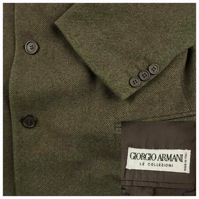 Giorgio Armani Le Collezioni Blazer Sport Coat Mens 42L Vtg Cashmere Classic Fit - Image 1 of 4