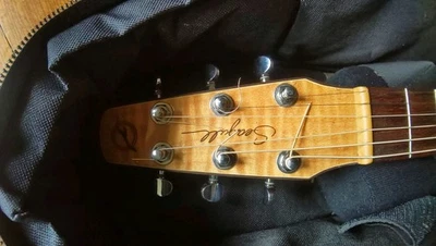 Seagull Performer Cutaway Mini Jumbo Flame Maple QIT Gitarre Pickup massiv Gloss - Bild 1 von 3