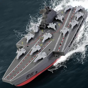 Ferngesteuertes Kriegsschiff Schlachtschiff Flugzeugträger 10km/h 4WD 2.4G RC Boot... - Bild 1 von 9