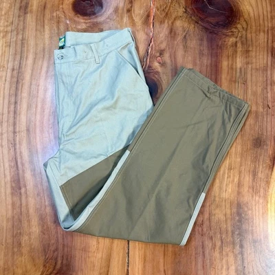 Cabela's Pantalones Hombre 38 x 33 Lona Cepillo Protector Impermeable Doble Rodilla Z17 Foto 1 de 4