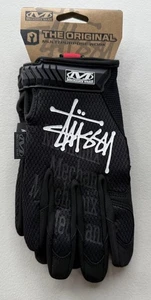 Stussy Mechanix Work Gloves  Size Small Black  NEW - Picture 1 of 11