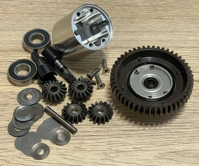 ALEACIÓN COMPLETA DIFUSA (USADA GRAN FORMA) Para Duratrax Firehammer FG 1/5 RC Foto 1 de 4