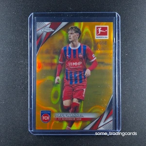 Topps Chrome Bundesliga 2024/25 Paul Wanner 1. FC Heidenheim Gold Lava – /50 - Bild 1 von 2