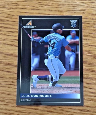 JULIO RODRIGUEZ 2022 Panini Chronicles #12 Pinnacle Rookie RC - Image 1 of 2