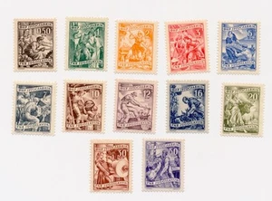 Sellos de Yugoslavia 1 - 15 Dinara 1950 economía local MNH ¡ESCASO!!! CV $105 - Imagen 1 de 7