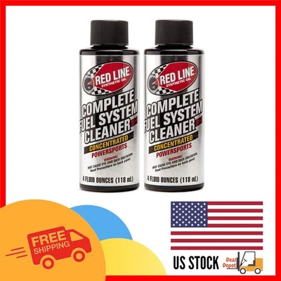 Complete Fuel System Cleaner for Motorcycles & ATVs - 2x4oz - Octane Reducer - Image 1 of 4