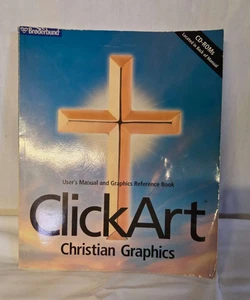 Broderbund Click Art Christian Graphics 2 CDs & 1 Book For Windows 95 / 98 - Picture 1 of 4