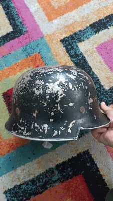 Elmetto Tedesco Polizia Ww2 NO Pompieri - Immagine 1 di 4
