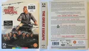 THE GREAT ESCAPE 4K UHD ARROW LTD EDITION 3 DISC NEW & SEALED - Picture 1 of 1