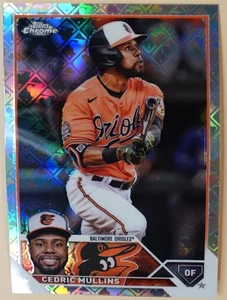 Cedric Mullins 2023 Topps Chrome Logofractor Baltimore Orioles #68 - Picture 1 of 2
