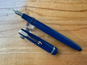 Parker Duofold Slimfold blau Füllfederhalter - England - Bild 1 von 8
