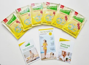 6 x Almased Portionsbeutel 50 g Neu ! Diätpulver Beutel Broschüren Ratgeber - Bild 1 von 4