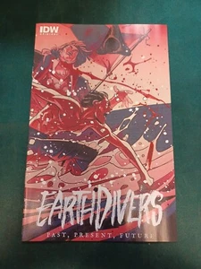 EARTHDIVERS: PAST PRESENT FUTURE #1 ASHCAN EDITION (NM) 2023 IDW COMICS - NEW - Picture 1 of 2