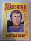 Affiches Fran Tarkenton 1971 Topps Giants de New York 