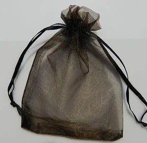 10 20 Organza Wedding Party Favor Decoration Gift Candy Sheer Bags Pouches - Picture 1 of 31
