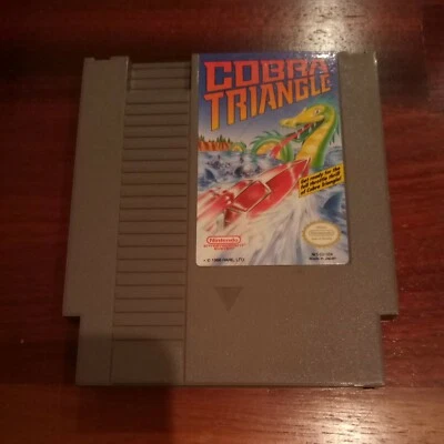 COBRA Triangle Nintendo NES Authentic OEM Game Cartridge ONLY - Tested - Image 1 of 2