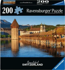 Ravensburger Jigsaw Puzzle 200 Pieces Switzerland Kapellbrücke - Picture 1 of 2