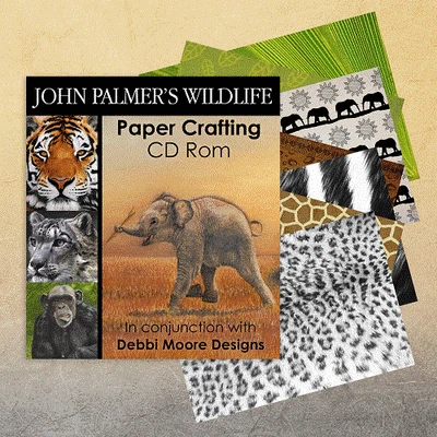 Debbi Moore John Palmer's Wildlife Paper Crafting CD Rom  (323968) - Image 1 of 3