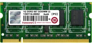 *NEW* Transcend 1GB 667MHz PC2-5300 1Rx8 DDR2 1.8V 200-Pin Laptop SO-DIMM Memory - Picture 1 of 1