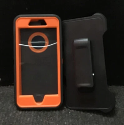 Funda protectora resistente a arañazos para iPhone 67/8 con clip para cinturón y protector de pantalla Foto 1 de 2