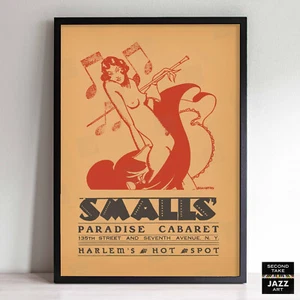 Smalls Paradise jazz poster - Harlem - New York - 1930s-40s - Picture 1 of 7